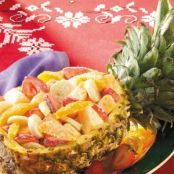 Pineapple Fruit Boat Recipe