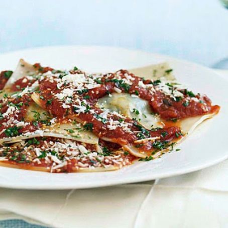 Pan-Fried Spinach Ravioli (Rachael Ray)