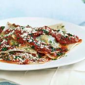 Pan-Fried Spinach Ravioli (Rachael Ray)