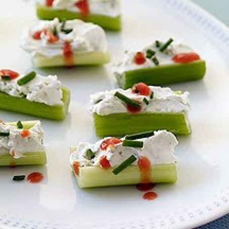 Buffalo-Style Stuffed Celery