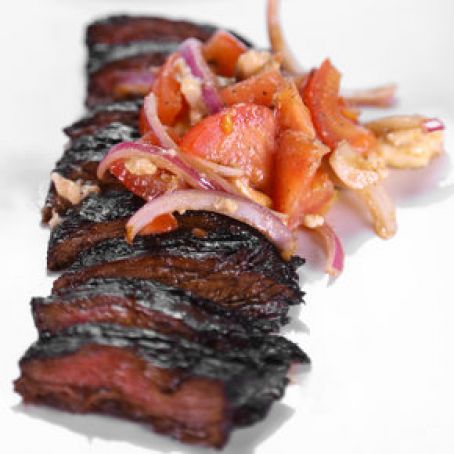 Steak with Balsamic Marinade