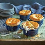 Oyster-Bacon Pot Pie