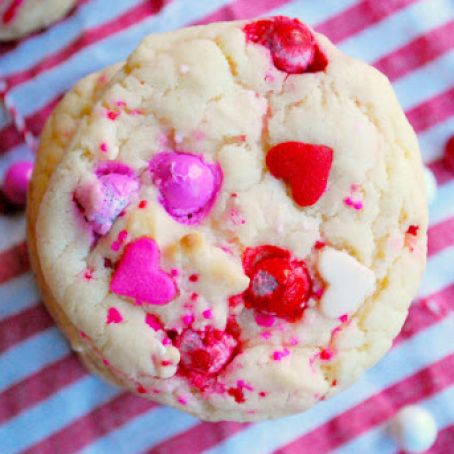 Almond Sugar Valentine Cookies