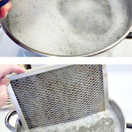 How to Clean Greasy Stove Hood Filter