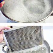 How to Clean Greasy Stove Hood Filter