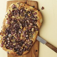 Grilled Onion and Sage Flatbread
