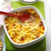 Ham & Cheese Potato Casserole Recipe
