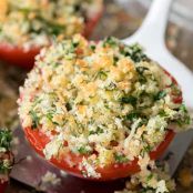 PARMESAN OVEN ROASTED TOMATOES