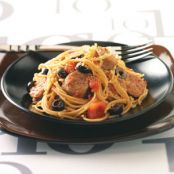 Simple Sausage Pasta Toss