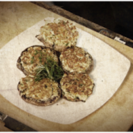 Crab Florida Blue in Portabella Mushroom Caps