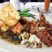 Chicken Fried Lobster & Chipotle Glazed Quail