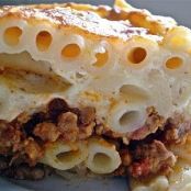 Traditional Pastitsio Greek Lasagna Recipe:
