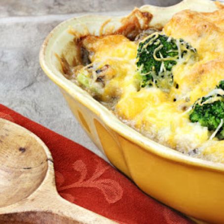 Broccoloi Rice Gratin