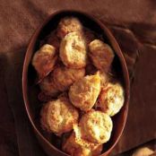 Brie and Chive Biscuits