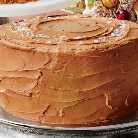Sea Salt-Caramel Cake Recipe