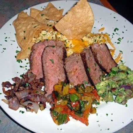 Steak and Eggs Bobby Flay style