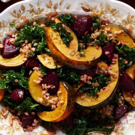 Roasted Beet-and-Squash Salad
