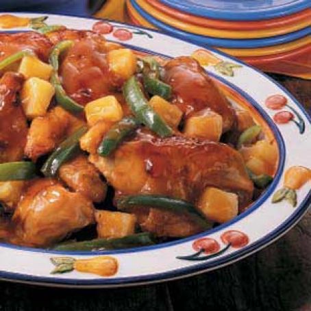 Pineapple Pepper Chicken Recipe