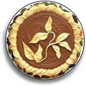 Apple Butter-Pumpkin Pie