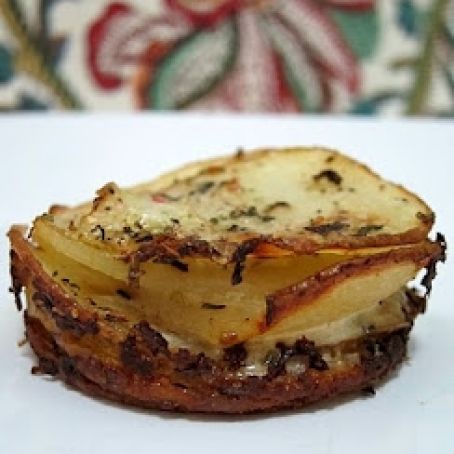 Potato Gratin Muffins