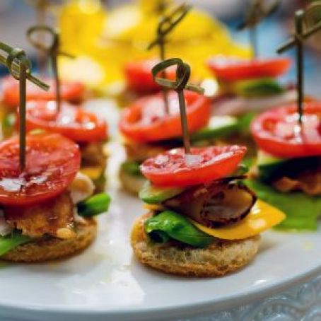 Mini Club Tea Sandwiches