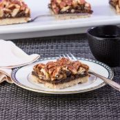 squares - Pecan Honey Fig Shortbread Squares