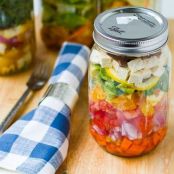 How to Pack the Perfect Salad in a Jar