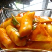 Korean Style-ddukboki  Spicy Rice Cake