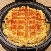 Macaroni and Cheese Waffles