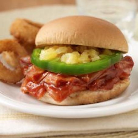 Sweet 'n Smoky Ham Sandwiches