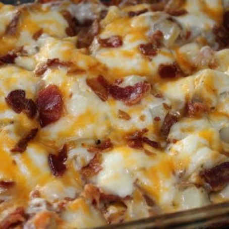 TWICE BAKED POTATO CASSEROLE