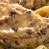 Autumn Apple Pork Chop Skillet