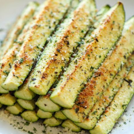 Baked Parmesan Zucchini