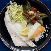 Salt-Baked Branzino with Citrus, Fennel and Herbs