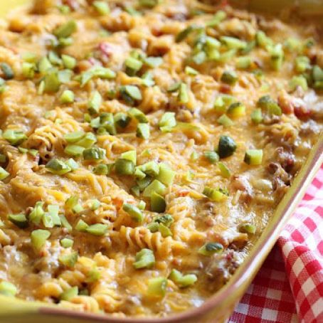 Cheeseburger Casserole