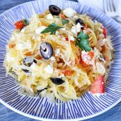 Greek Style Spaghetti Squash