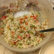 Peppers and Olive Rice Salad