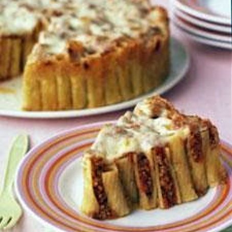 Baked Rigatoni Cake