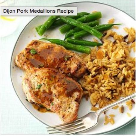 Dijon Pork Medallions Recipe