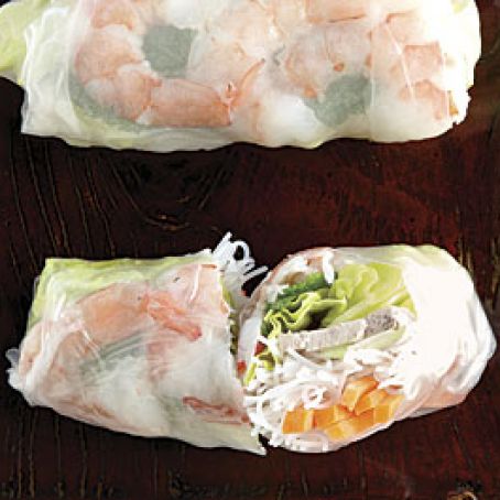 Pork & Shrimp Summer Rolls