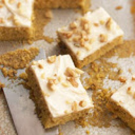 Sour Cream Pumpkin Bars