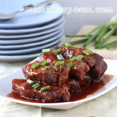 Slow Cooker Asian Bar-B-Q Ribs