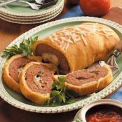 Baked Meat Loaf Wellington Recipe