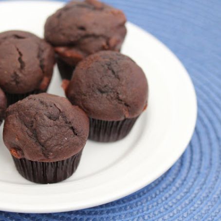 Mini chocolate muffins
