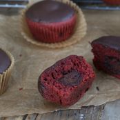 Stuffed Gluten Free Red Velvet Cupcakes - Gluten-Free on a Shoestring
