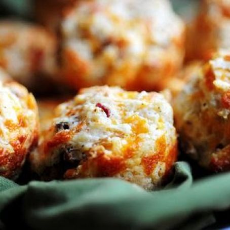 Bacon Onion Cheddar Biscuits