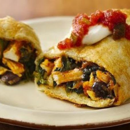 Southwest Mini Crescent Burritos *(GOOD)*