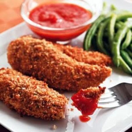 Chicken Tenders, Parmesan-Crusted