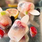 White Sangria Popsicles