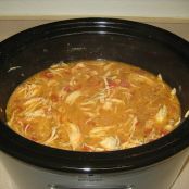 Creamy Chicken Tomato Soup (Slow Cooker)